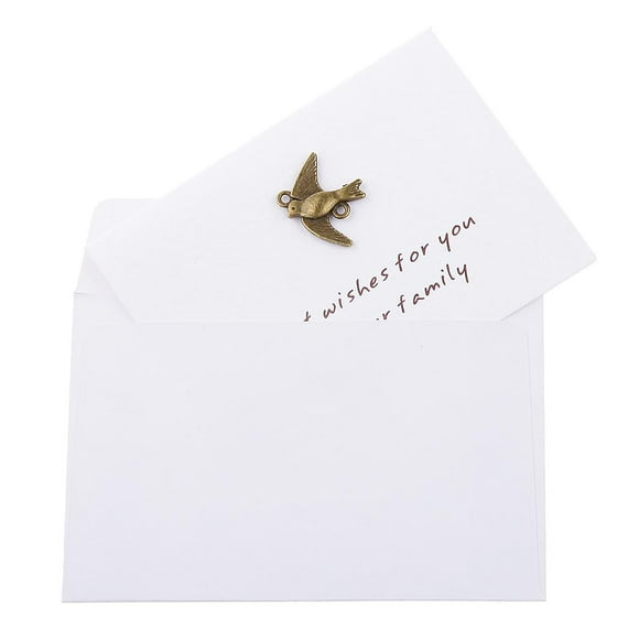 10x boda tarjetas de invitación paloma mini sobres soledad tarjetas de la invitación
