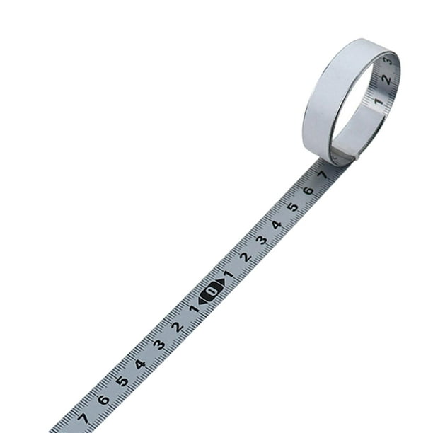 Cintas de medida. regla de medición de cinta de pulgadas, marcas de  longitud de ruleta de herramienta de precisión métrica centímetro. aislado