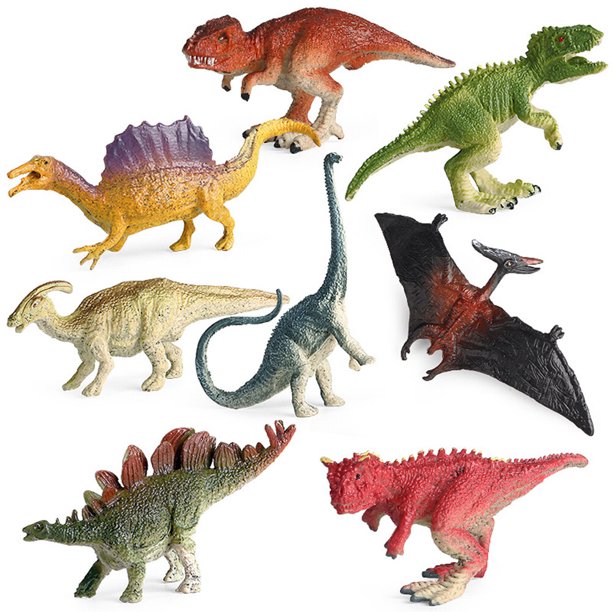 Set dinosaurios de juguete para niños