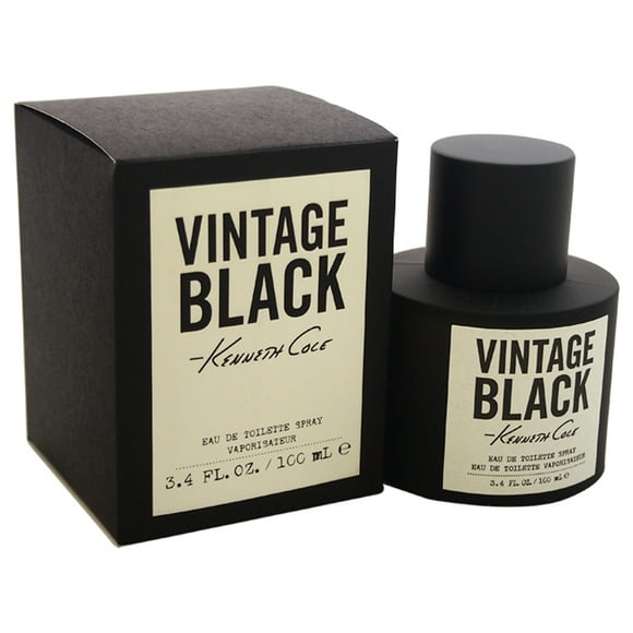 kenneth cole vintage black por kenneth cole para hombres  34 oz edt spray kenneth cole model