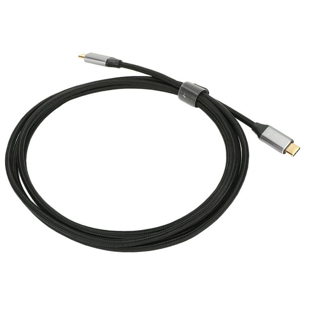 Cable USB C 3.2 Gen 2, 5 pies (4.9 ft), cable de video USB C a C, pantalla  4K, carga PD de 100 W, transferencia de datos de 20 Gbps para Thunderbolt