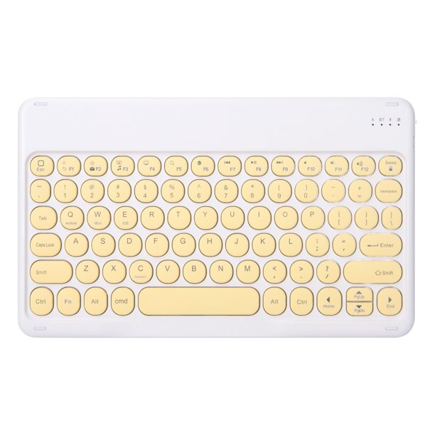 Teclado Bluetooth Amarillo