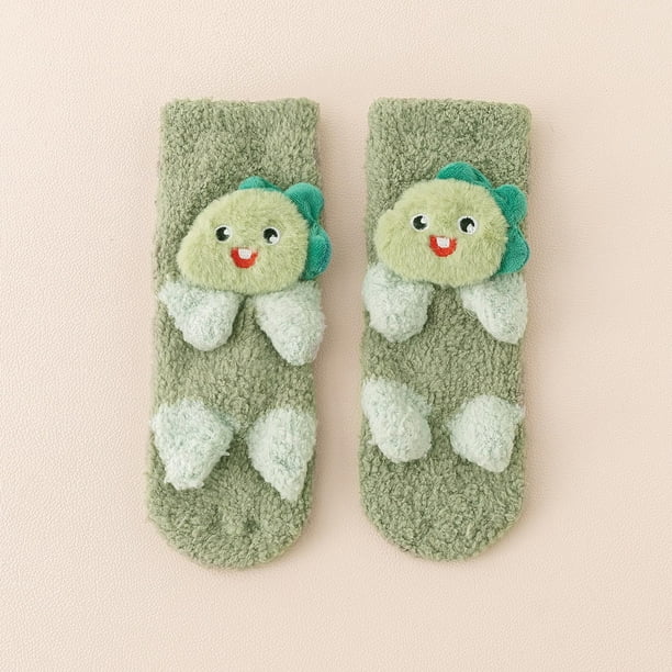 Calcetines de lana para bebés y niños de 12 a 18 meses, 14 cm de largo,  calcetines tejidos a mano para bebés y niños, calcetines hechos a mano,  calcetines de lana, calcetines