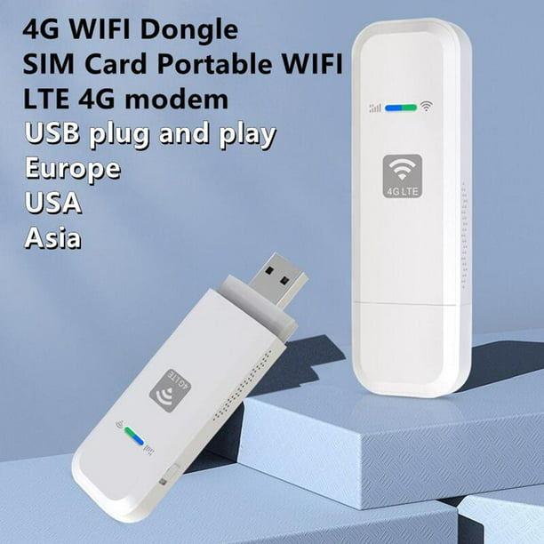 Frente a ti cable intencional Enrutador WiFi USB 4G, módem, dispositivos móviles de Internet, WiFi móvil,  punto de acceso portátil Soledad Módem de enrutador WiFi | Walmart en línea