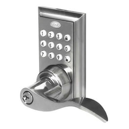 Cerradura para puerta de aluminio color café Lock