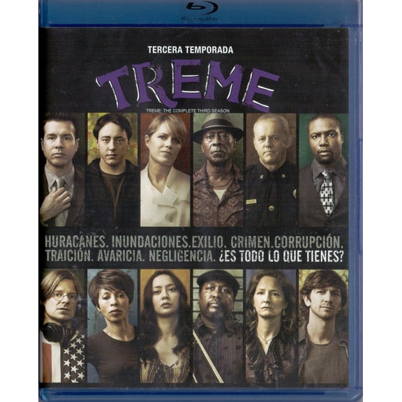 Treme Tercera Temporada 3 Tres Blu-ray Warner Bros Blu-ray