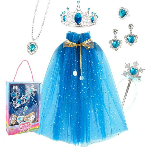 juguete de vestir de princesa para niñavestir de princesa para niña joyería de princesa vestido de juguete varita de corona juguetes de princesa rendimiento de primer nivel jadeshay a