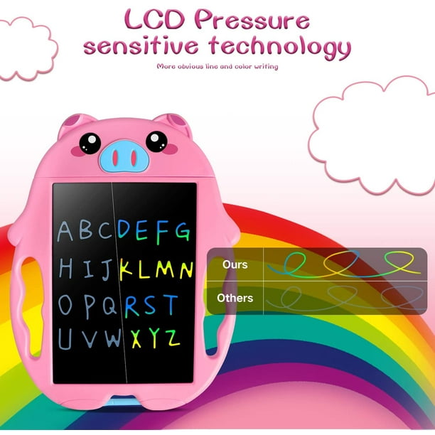 Juguetes Educativos para Niños de 3 a 6 Años, Tableta de Escritura LCD de  8,5 Pulgadas de Sincero Hogar