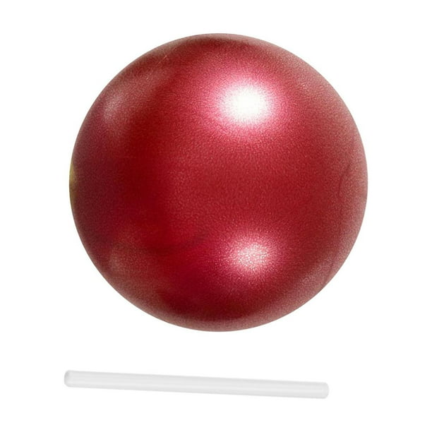 Pelota de pilates pequeña, pelota central, pelota de yoga antiexplosión  engrosada, pelota de ejercicio para Rojo Sharpla pequeña pelota de pilates