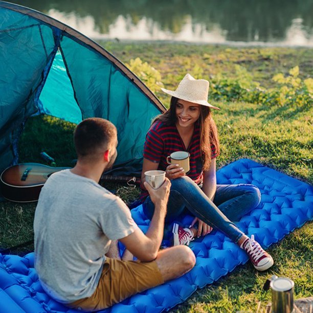 Muyoka Colchoneta inflable ultraligera para acampar, impermeable, para  dormir Muyoka Hogar