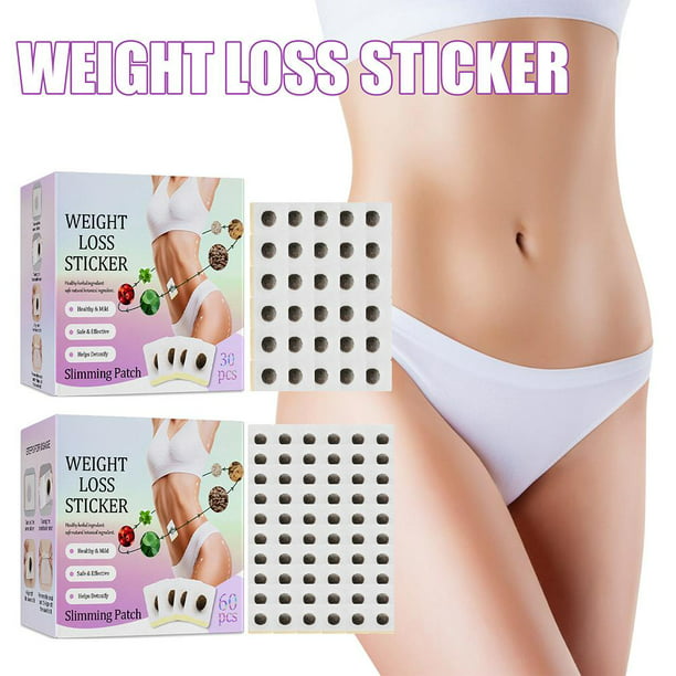 Slimming Sticker 60Pcs Weight Loss Navel Sticker Slim Detox