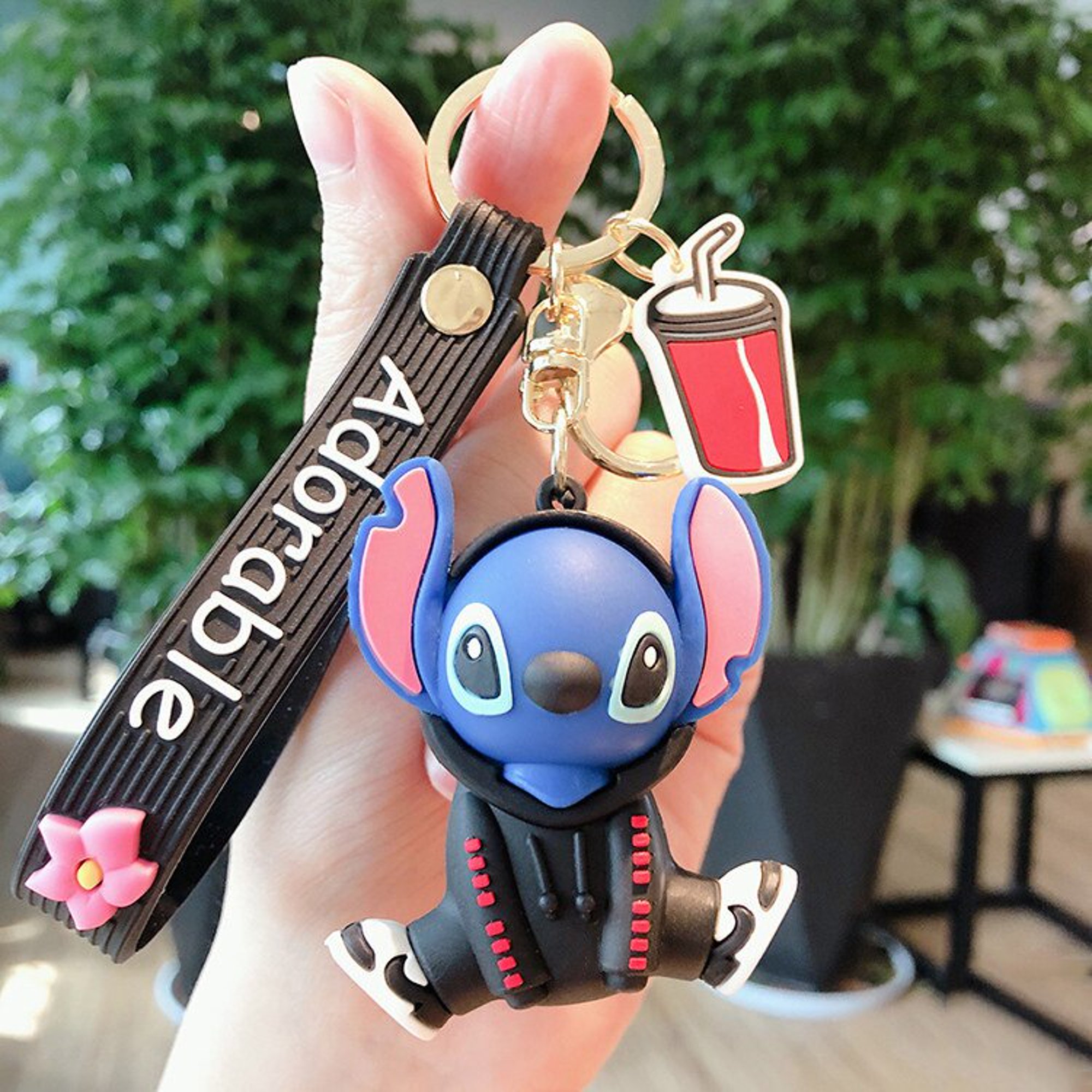 Lilo & Stitch Toys Keychian Anime Stitch Pendant Keychain Sweet