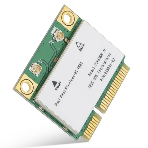 La mini red inalámbrica del adaptador de DualBand de la tarjeta PCIE Wifi  parte la CA 802.11AC 7265HMW