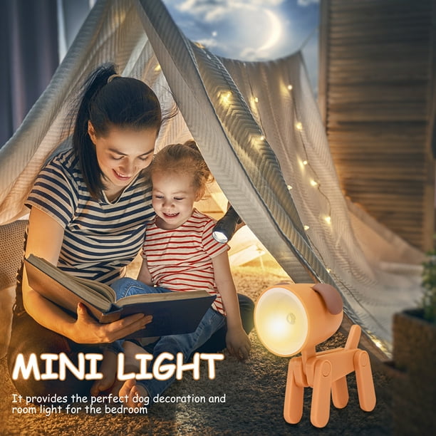 Lámpara de escritorio plegable USB Linterna Luz de libro de lectura Luz  nocturna de 3 velocidades (rosa) Ehuebsd Para estrenar