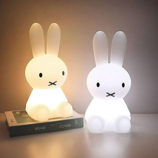 Nuevo Estilo De Luz LED Nocturna De Conejo Para Niños, Lámpara De