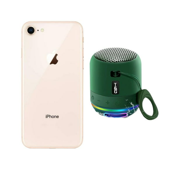 iphone 8 64gb reacondicionado dorado  mini bocina apple iphone iphone 8