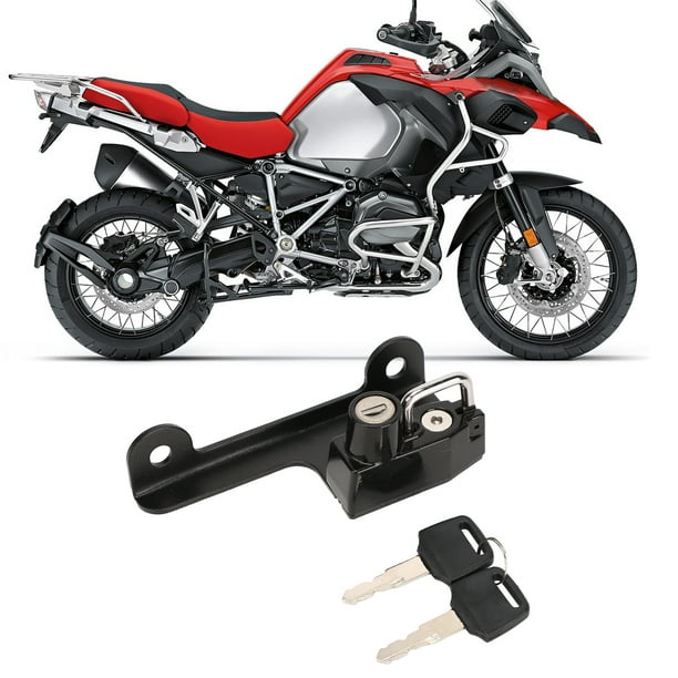  Motorcycle Helmet Lock Anti-Theft Helmet Security Lock  Compatible with R1200GS LC 2013-2019 R1200GS LC Adventure 2014-2019 R1250GS  - Black : Automotive