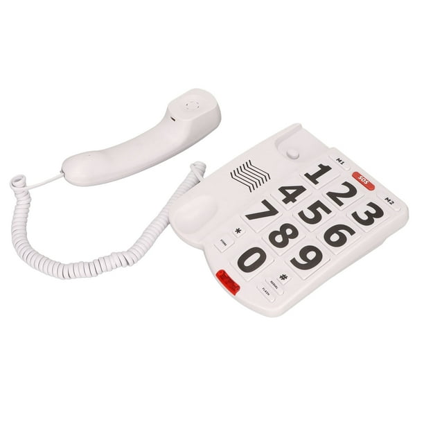 Ajustar la función de volumen Teléfono fijo vintage Botón de marcación  Teléfono residencial clásico – Los mejores productos en la tienda online  Joom Geek