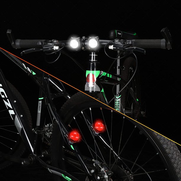 Luces delanteras para bicicletas, soportes LED y otras opciones