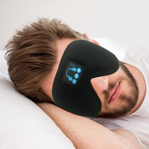 Auriculares Con Música Bluetooth De Ojos Para Dormir De Viaje Para Dormir  De Ojos Rosa Rosado Sunnimix auriculares para dormir