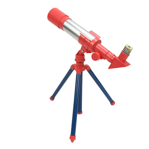 Telescopio astronómico Telescopio astronómico compacto telescopio portátil  de aumento de 90X con trípode ajustable para niños principiantes Romacci Telescopio  astronómico