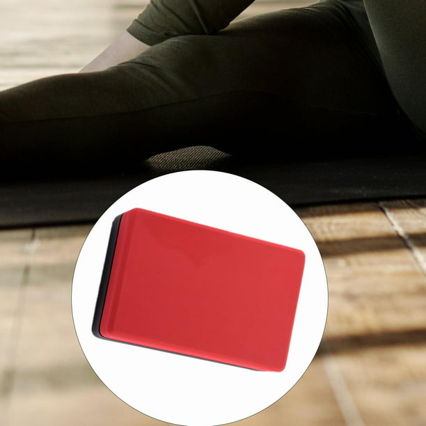 Bloque de Yoga 2pcs bloques de yoga EVA 1pcs algodón correa de yoga bloques  de estabilidad Conjunto Meterk Bloque de Yoga