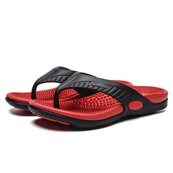 slippers de hombre masajeando diapositivas antideslizantes flip flops sandalias zapatos de interior inevent ap00891603