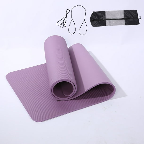 Esterilla de yoga antideslizante con material NBR respetuoso con el medio  ambiente, cuerdas de alto ER