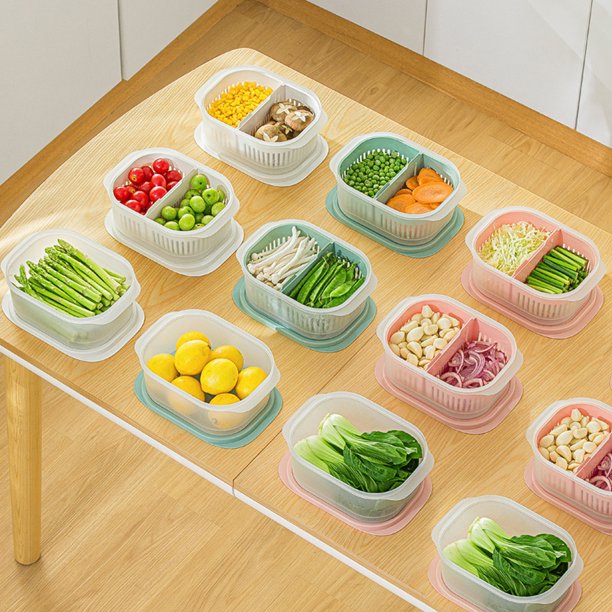 Organizador colgante de cocina para caravana, caja de almacenamiento de  frutas y huevos para refrigerador, tipo cajonera, caja para verduras,  accesorios de cocina, estante organizador para refrigerador, Mode de Mujer