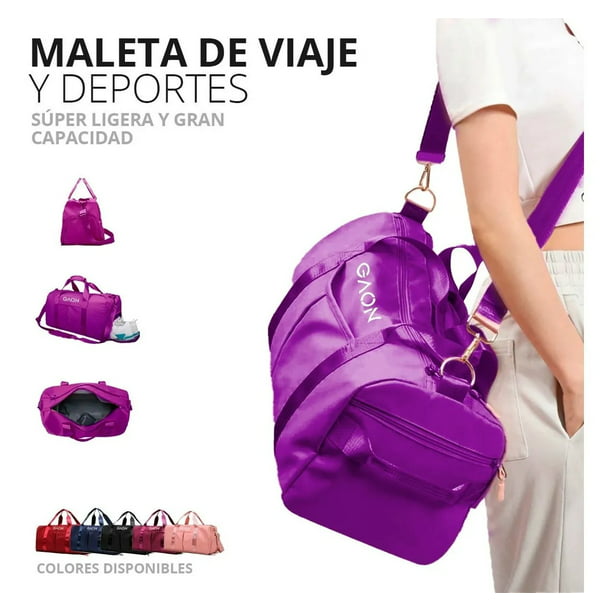 Bolsa de viaje deportiva con mochila, bolsa de gimnasio para hombre y  mujer, múltiples calaveras y flores, Color-08