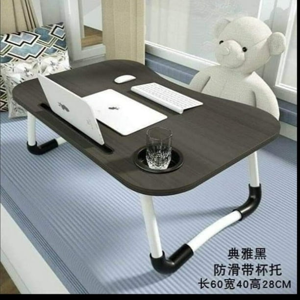  Mesa plegable para laptop, escritorio de cama, bandeja