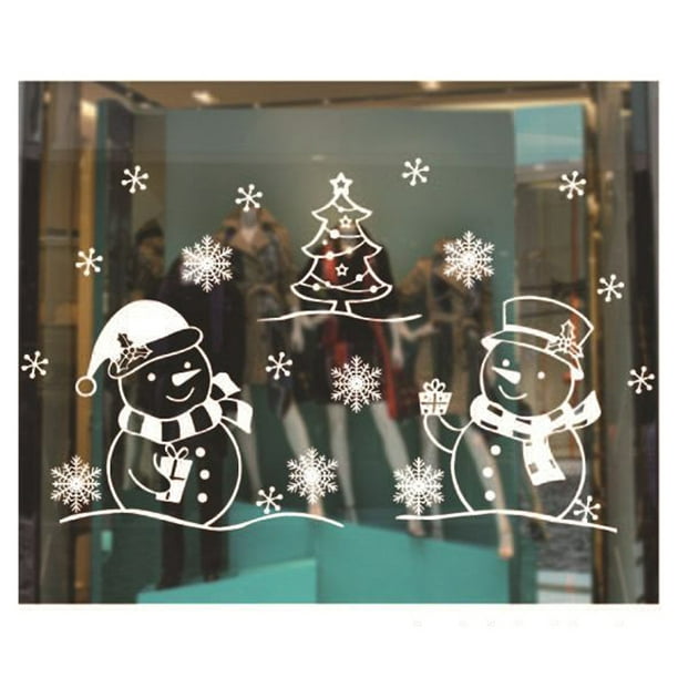  TOYANDONA 1 juego de pegatinas fluorescentes de Navidad  Etiqueta de pared de Navidad Pegatinas luminosas Pinup Pegatinas Decoración  de Navidad Decoración de Pared Ornamento Navidad Luminosa Etiqueta de pared  Pegatinas de