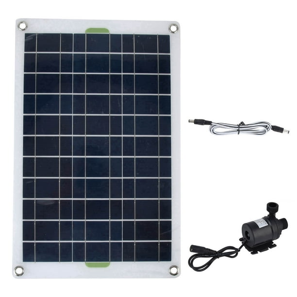 Kit de bomba de agua Solar, Panel de 800L/h, 12V, CC de bajo ruido
