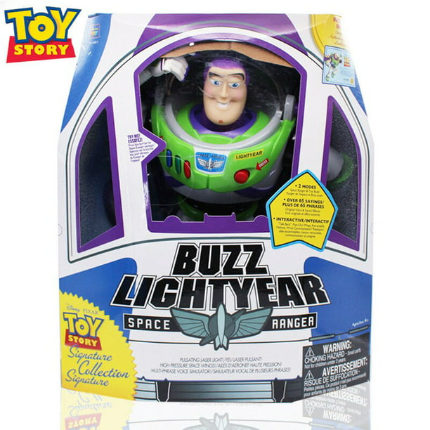 Figurines d'action Pixar Toy Story 4 Buzz l'éclair Woody Jessie parlant  modèle de corps en tissu poupée de Collection limitée