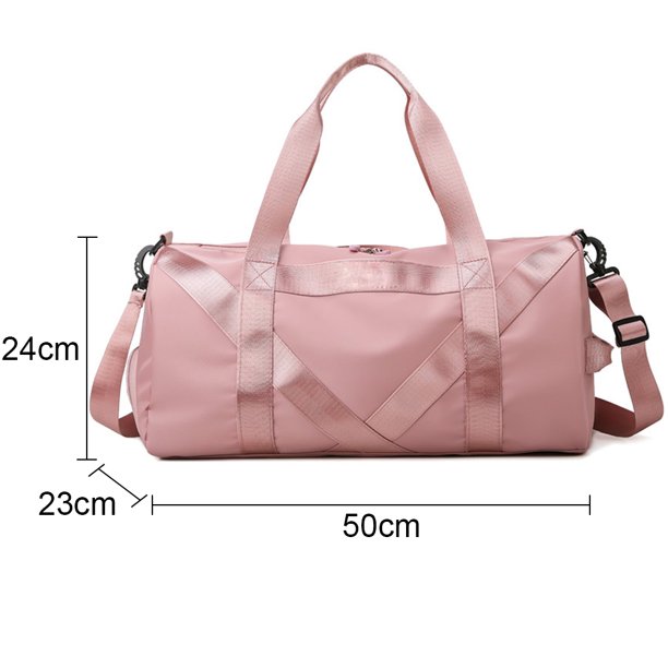 Bolsa de gimnasio de yoga para mujer, bolsa de gimnasio de yoga con  compartimento para zapatos y bolsillo de almacenamiento húmedo y seco,  bolsa de