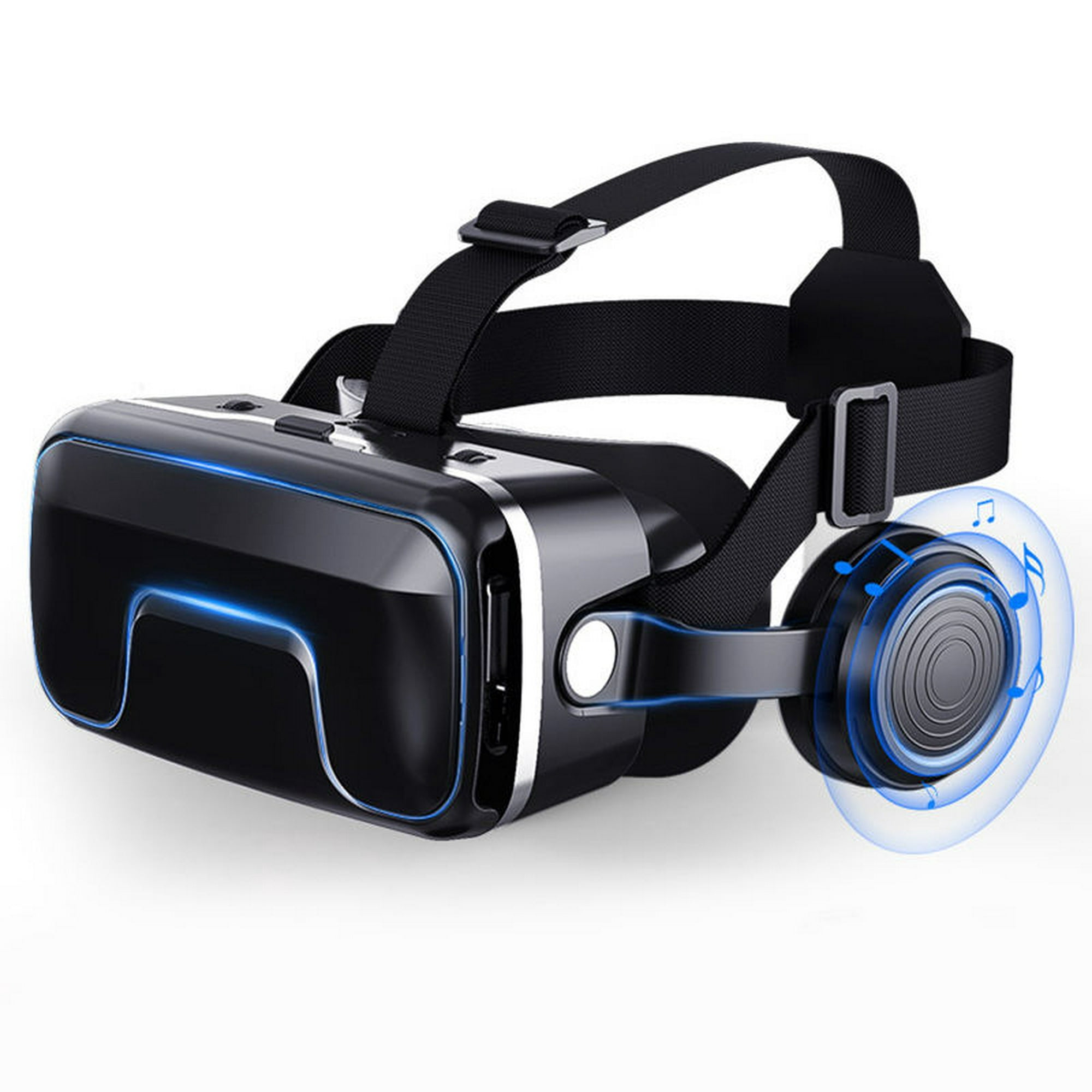 Auriculares de realidad virtual, gafas 3D VR, gafas de realidad virtual 3D,  gafas 3D, auriculares de realidad virtual VR, película, videojuego