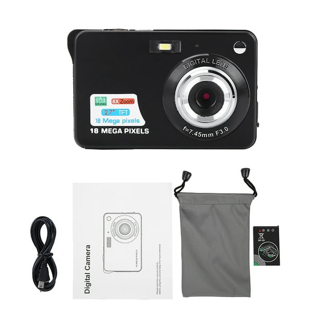 Cámara de bolsillo para niños, mini cámara DV HD USB2.0 para grabación de  video (gris plateado)