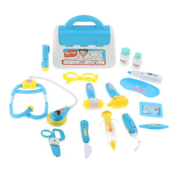 Set de niña doctora de juguete, plástico, kit infantil con