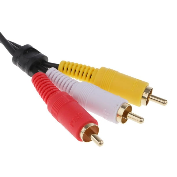 Cable conector estéreo RCA compatible con altavoces multimedia y sistemas  estéreo domésticos de 1 ft Gloria Cable de extensión RCA