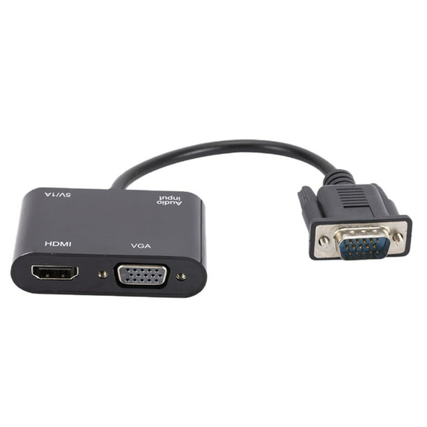 Convertidor VGA a HDMI, Convertidor VGA a HDMI con sonido