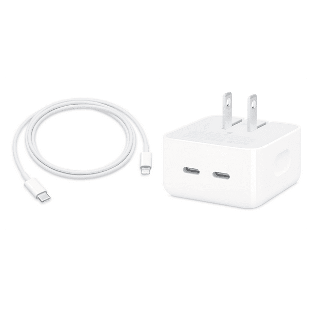 Cargador Apple 20w Carga Rápida + Cable Usb-C A Lightning 2