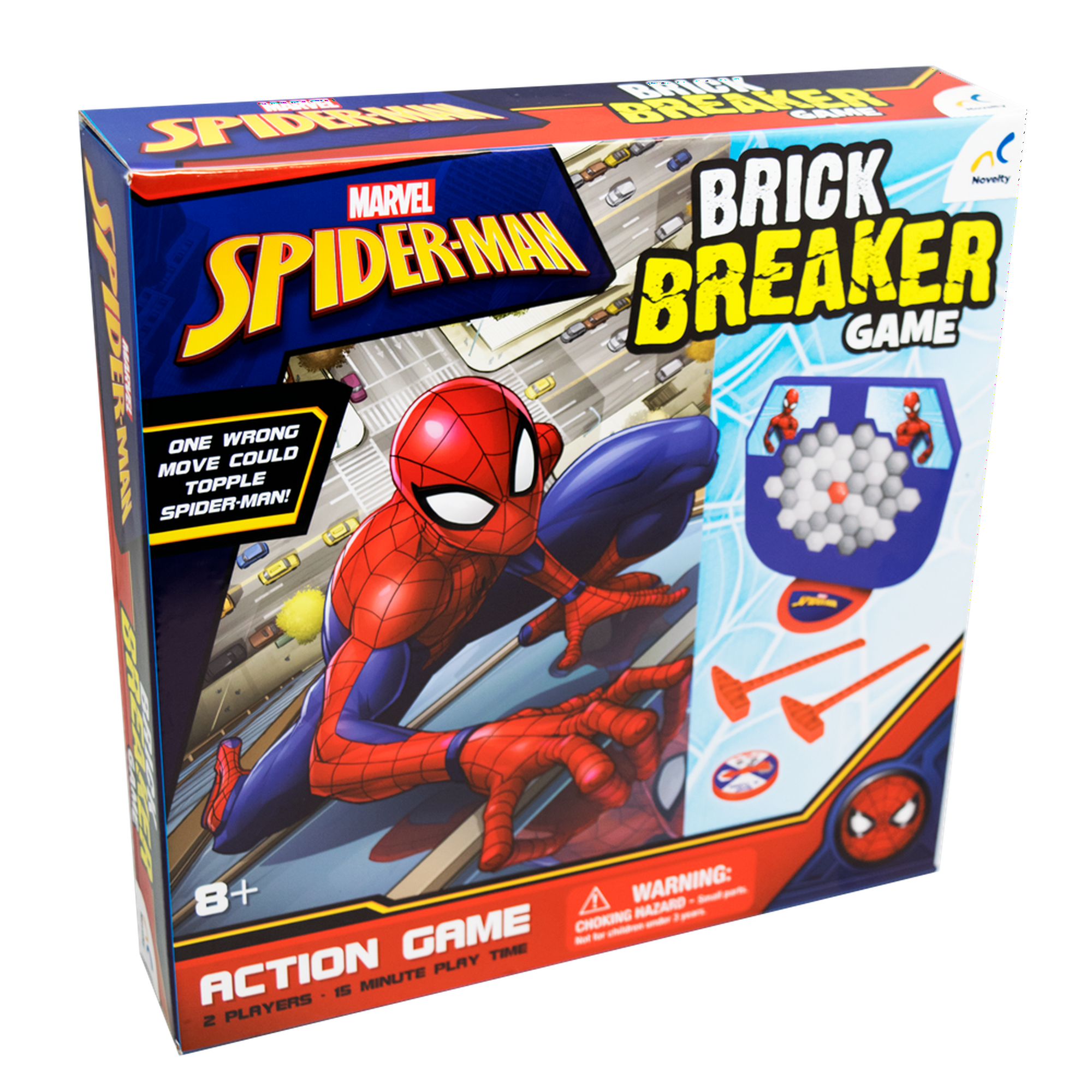 Juego de Mesa Torre de Madera Spider-Man