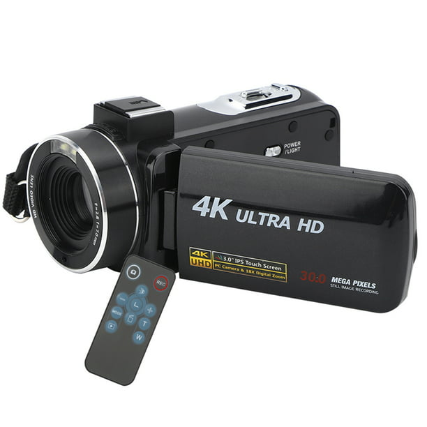 Cámara de vídeo Digital 4K Ultra HD, videocámara DV con WiFi de