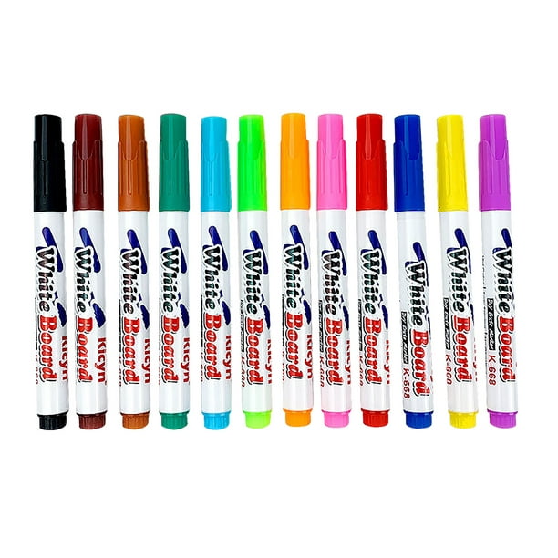 Operitacx 36 marcadores de pizarra blanca borrables para pintura para  estudiantes, rotuladores de pintura al agua, rotuladores de tiza,  rotuladores de