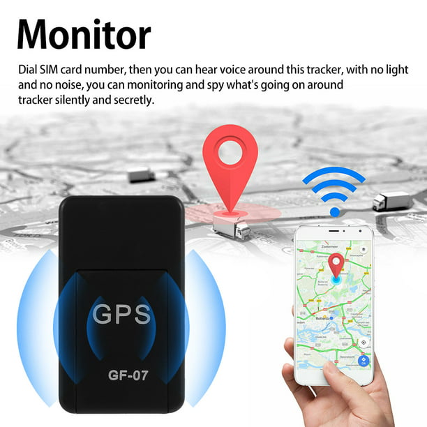 Localizador GPS para Coche, GPS Tracker, Mini Rastreador GPS Dispositivo  Localizador GPS Magnético Grabadora de Voz para Vehículos, Coche, Niños,  Ancianos - SECURCCTV