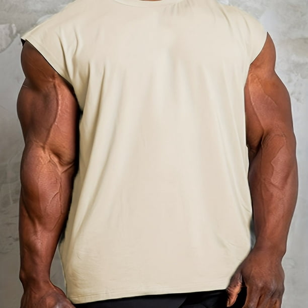 Camiseta sin Mangas de Gimnasio para Hombre Camiseta de Men Fitness Shirts