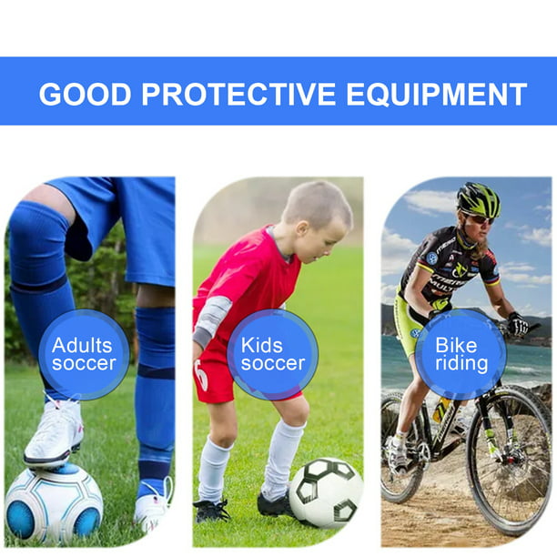 Espinilleras Futbol Niños Adulto Espinilleras Fútbol Calcetines Hombre  Apoyo Absorción De Impactos Ligero Pequeño Antideslizante Inodoro  Protección Completa 24 X 13,5 Cm - Azul : : Deportes y aire libre
