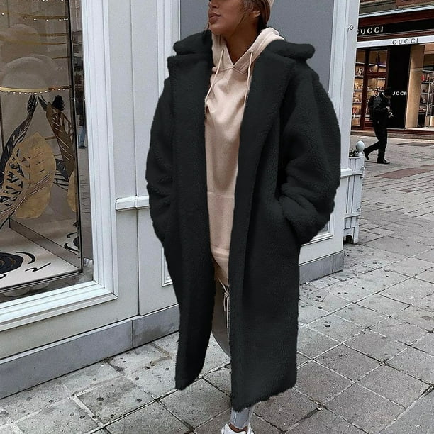 ANTES DE CRISTO. erosión Zanahoria Prendas de abrigo para mujer, abrigo cálido de piel sintética para mujer,  chaqueta de invierno con c Odeerbi ODB-3 | Walmart en línea