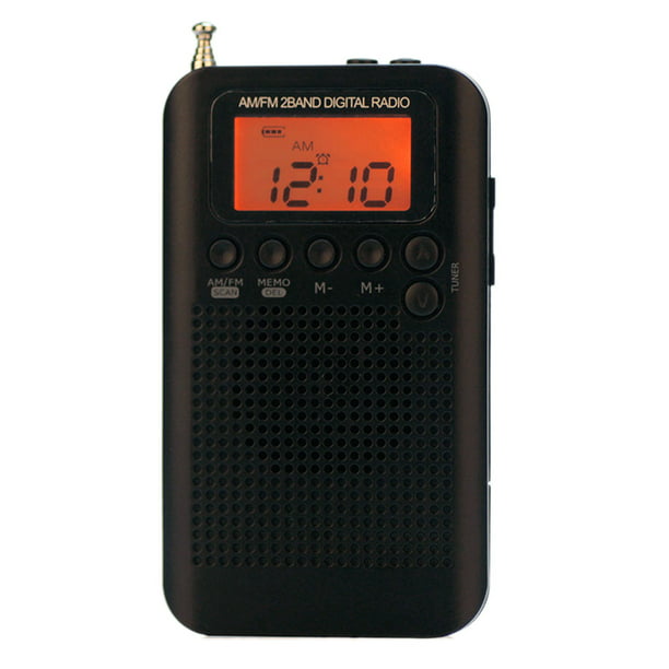 Radio Portátil Mini AM/FM, Universal con Receptor Estéreo