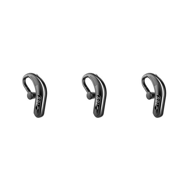 Sidaley Auricular Inalámbrico Bluetooth compatible Deportes Pantalla  digital Control de voz Gancho para la oreja Corriendo Auriculares  inteligentes Type1 NO1